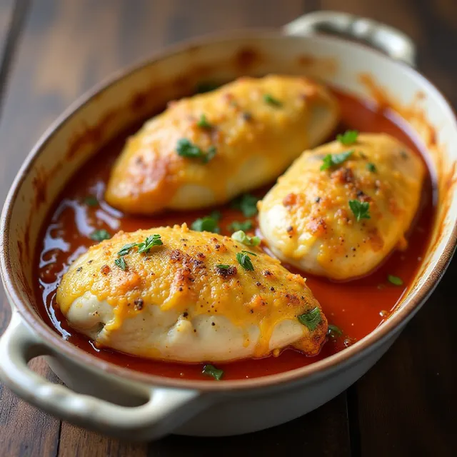 Baked Paprika-Parmesan Chicken