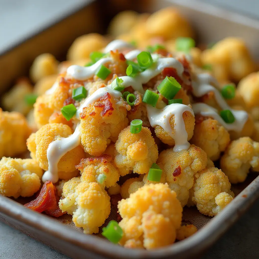 Loaded Roasted Cauliflower