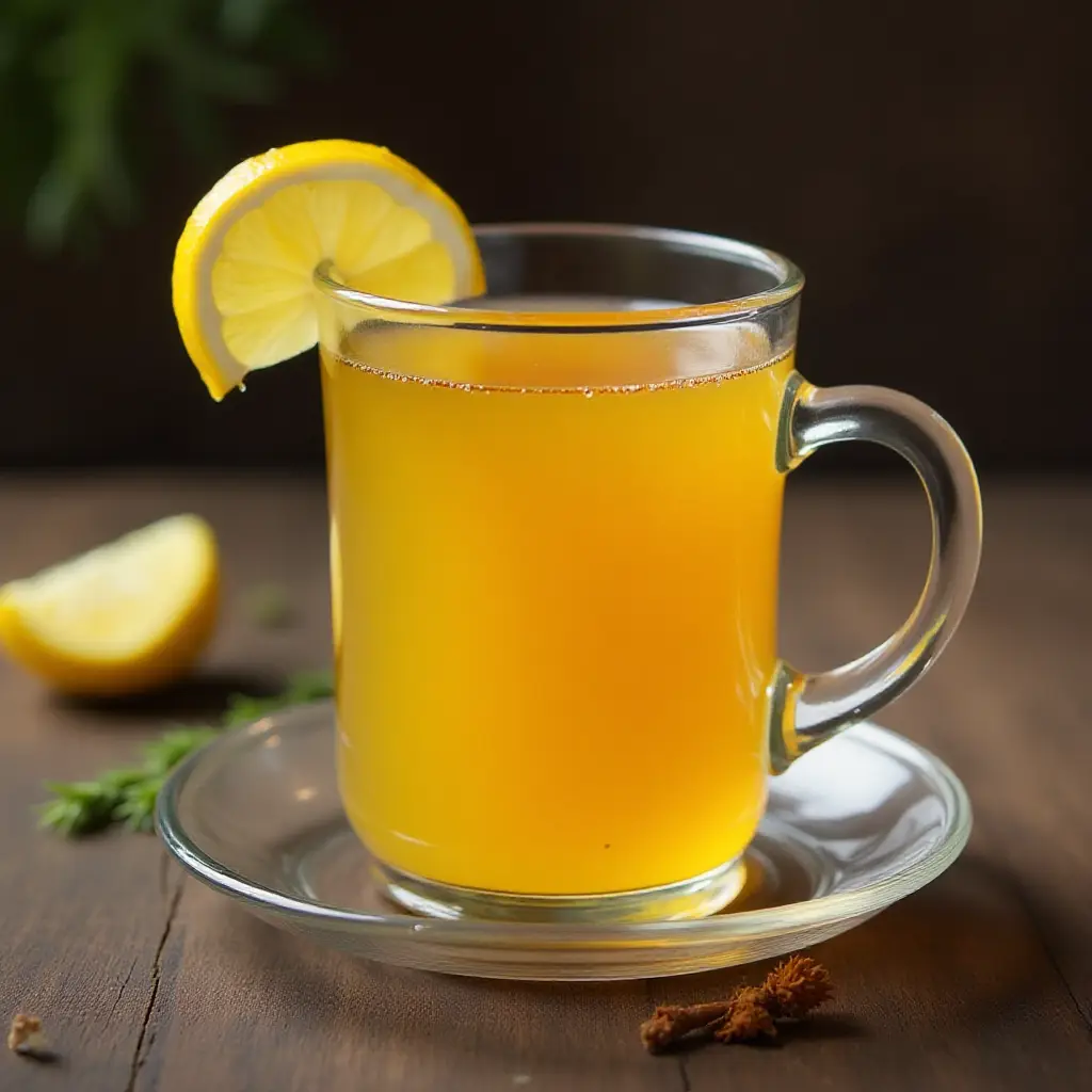 Ginger-Turmeric Herbal Tea