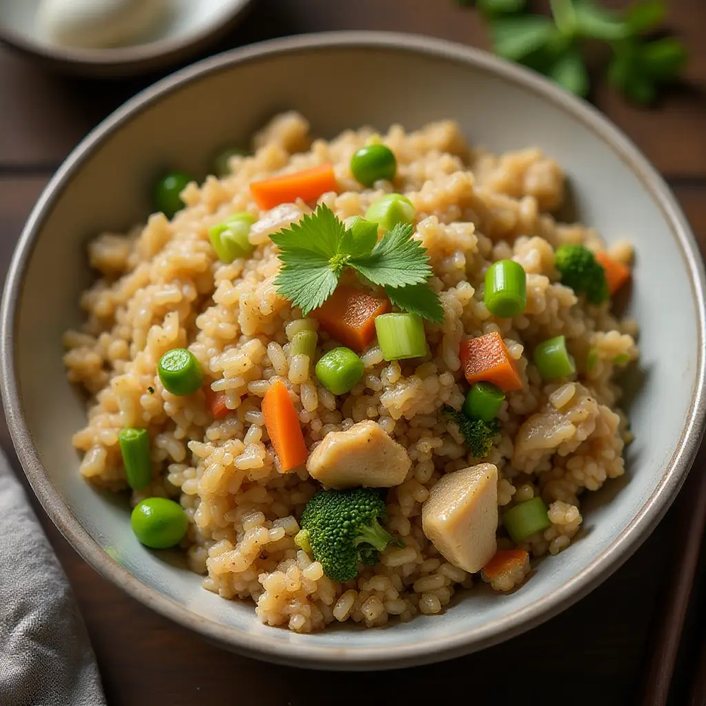 Instant Pot Chicken Fried Rice