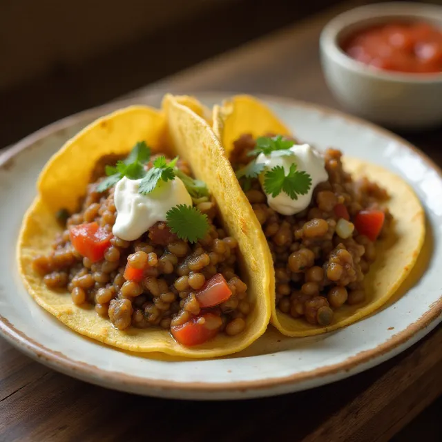 Tasty Lentil Tacos