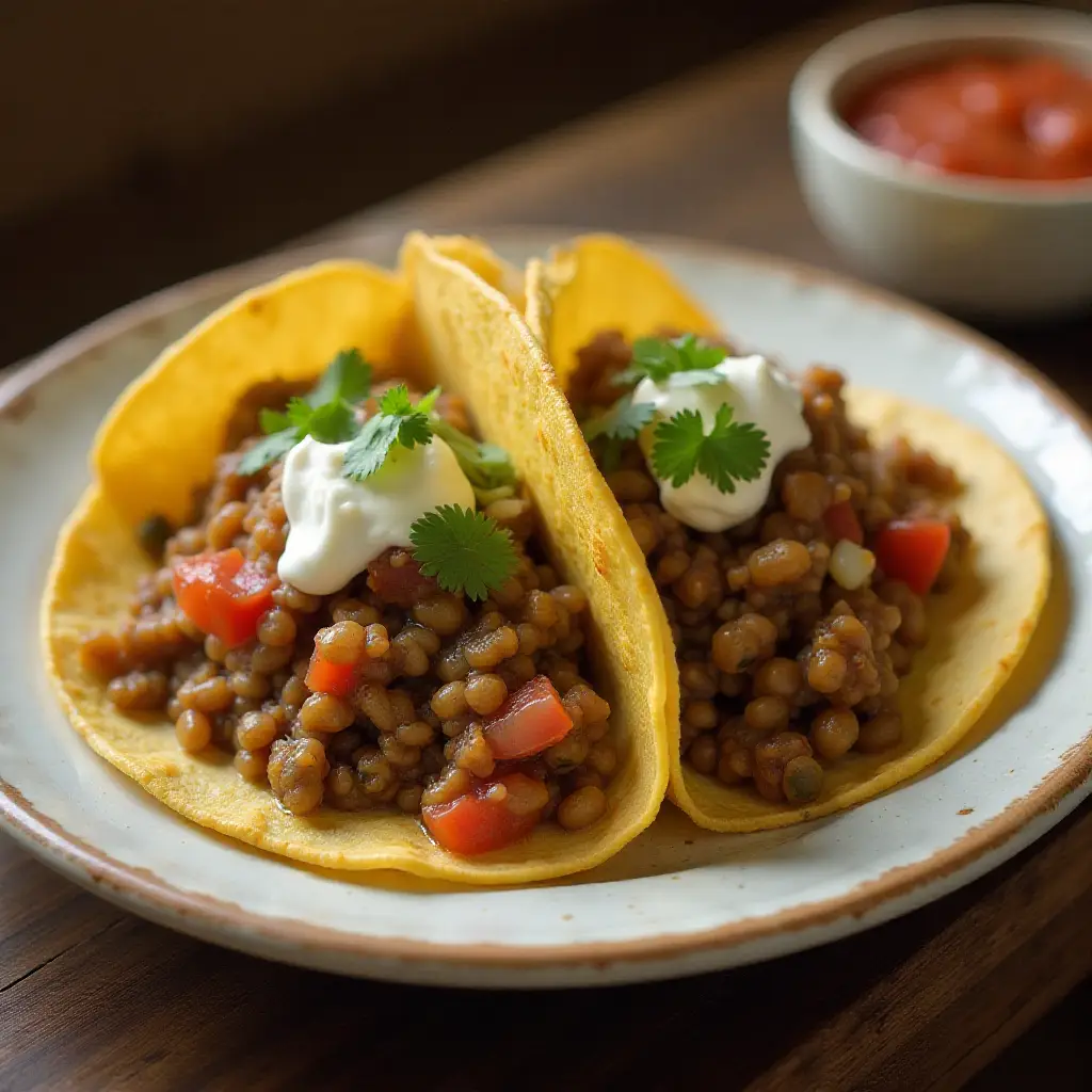 Tasty Lentil Tacos