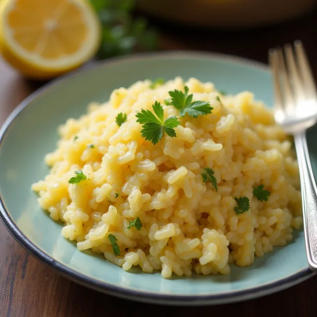 Easy Lemon Rice Pilaf