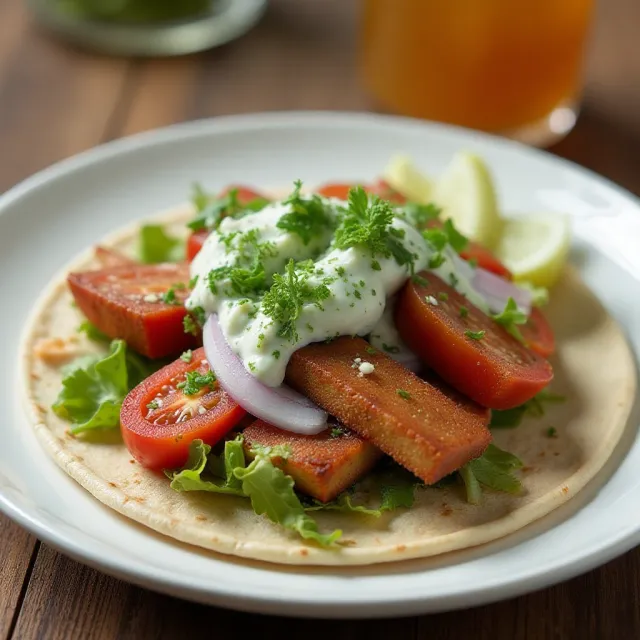 Tempeh Gyros