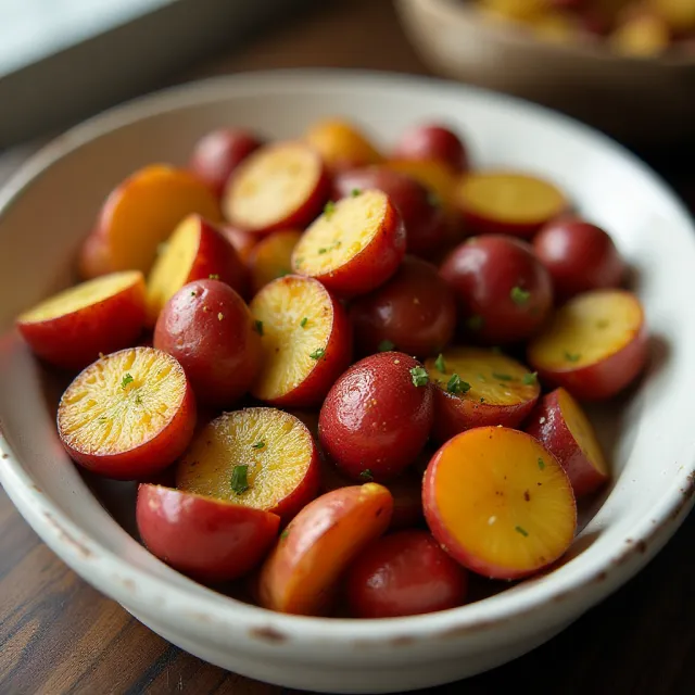 Roasted New Red Potatoes