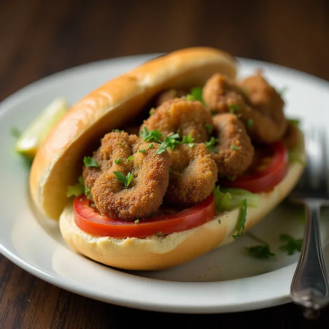Oyster Mushroom Po’Boys