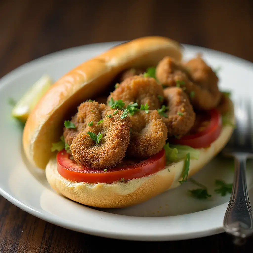 Oyster Mushroom Po’Boys