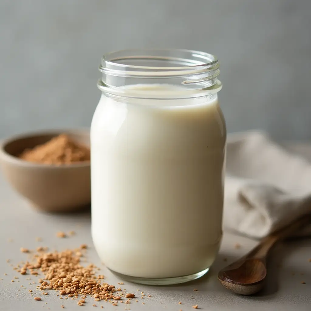 Homemade Flax Seed Milk