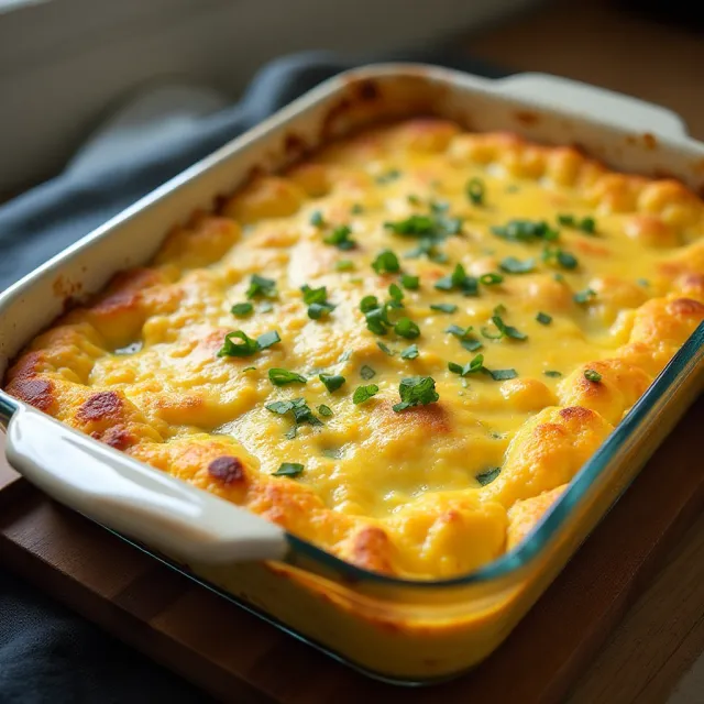Baked Scrambled Eggs