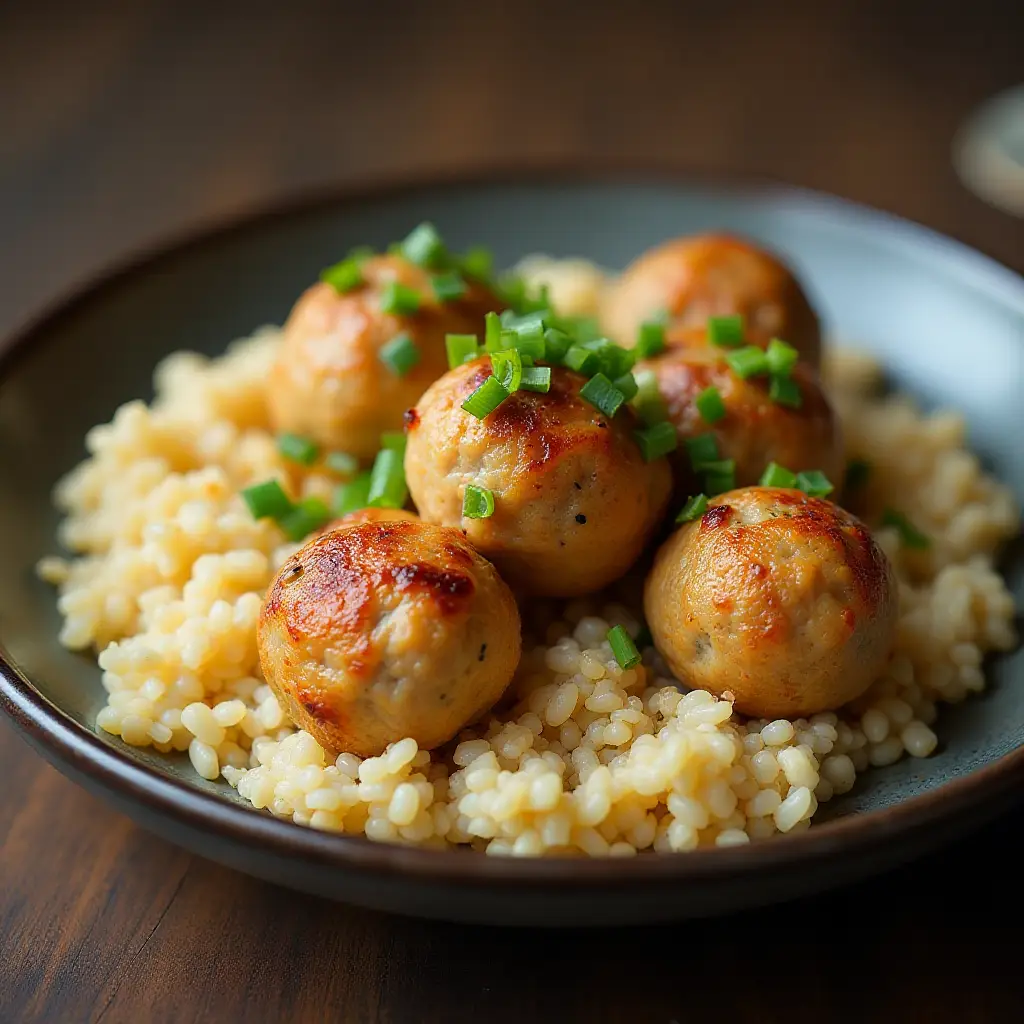 Ginger Chicken Meatballs