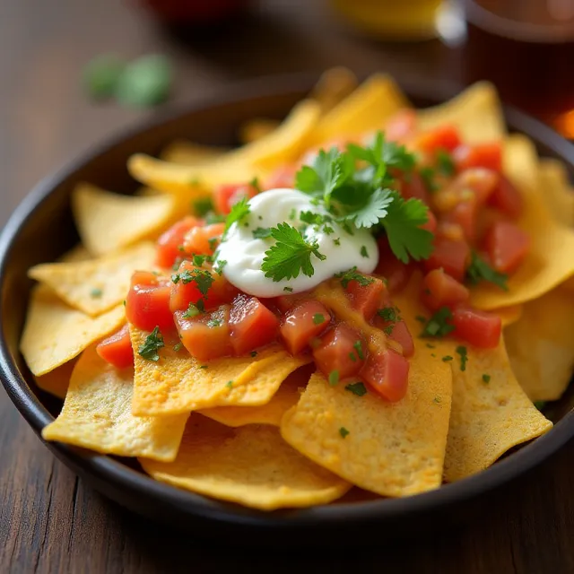 Classic Pub Style Nachos