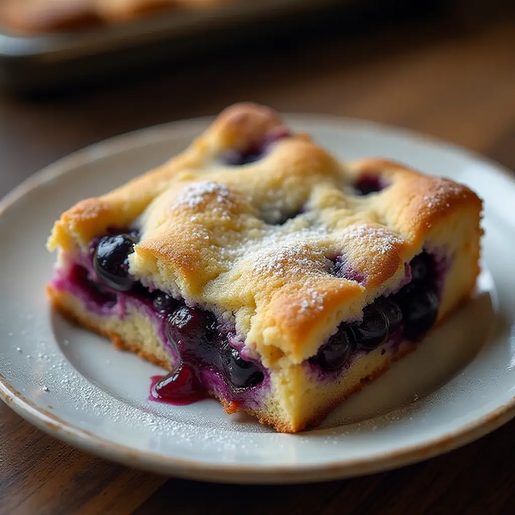 Blubaugh's Blueberry Buckle Shortcake