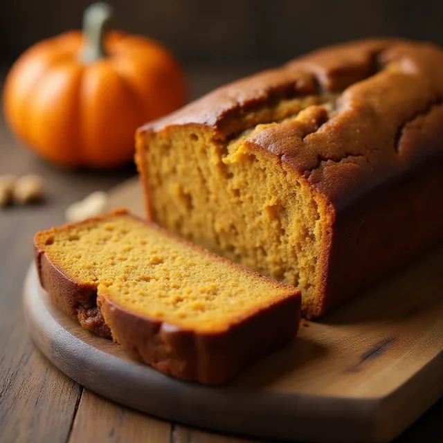 Pumpkin Walnut Bread