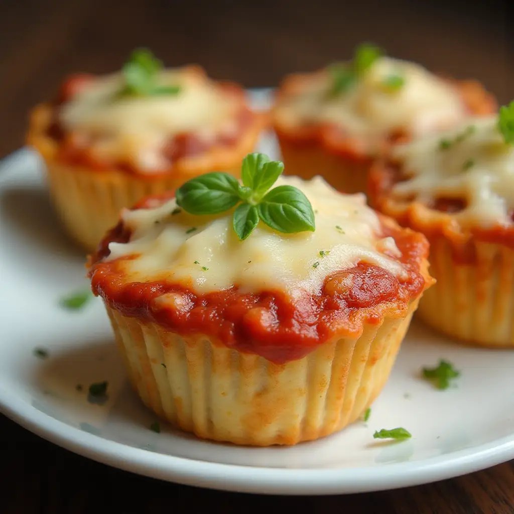 Lasagna Cupcakes
