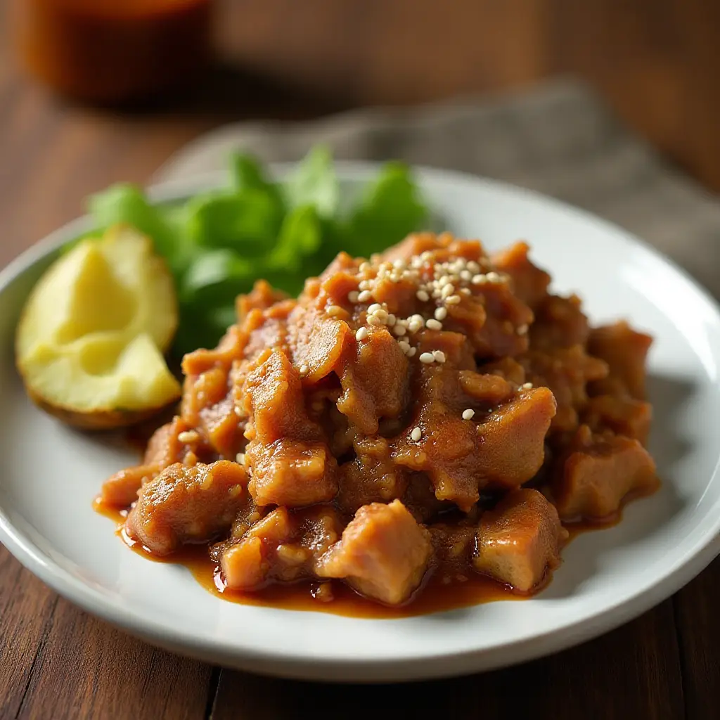 Easy Slow Cooker Teriyaki Pulled Pork