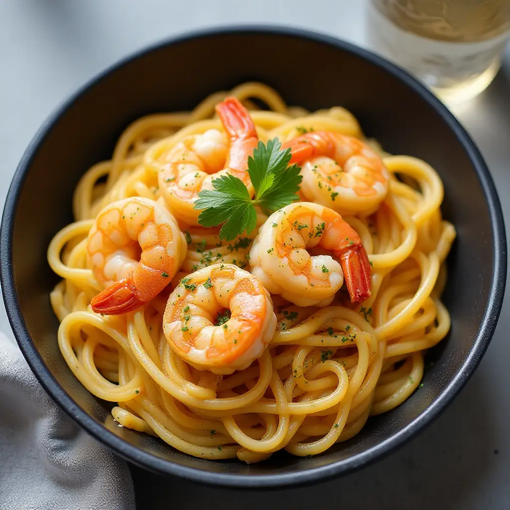 Keto Shrimp Scampi