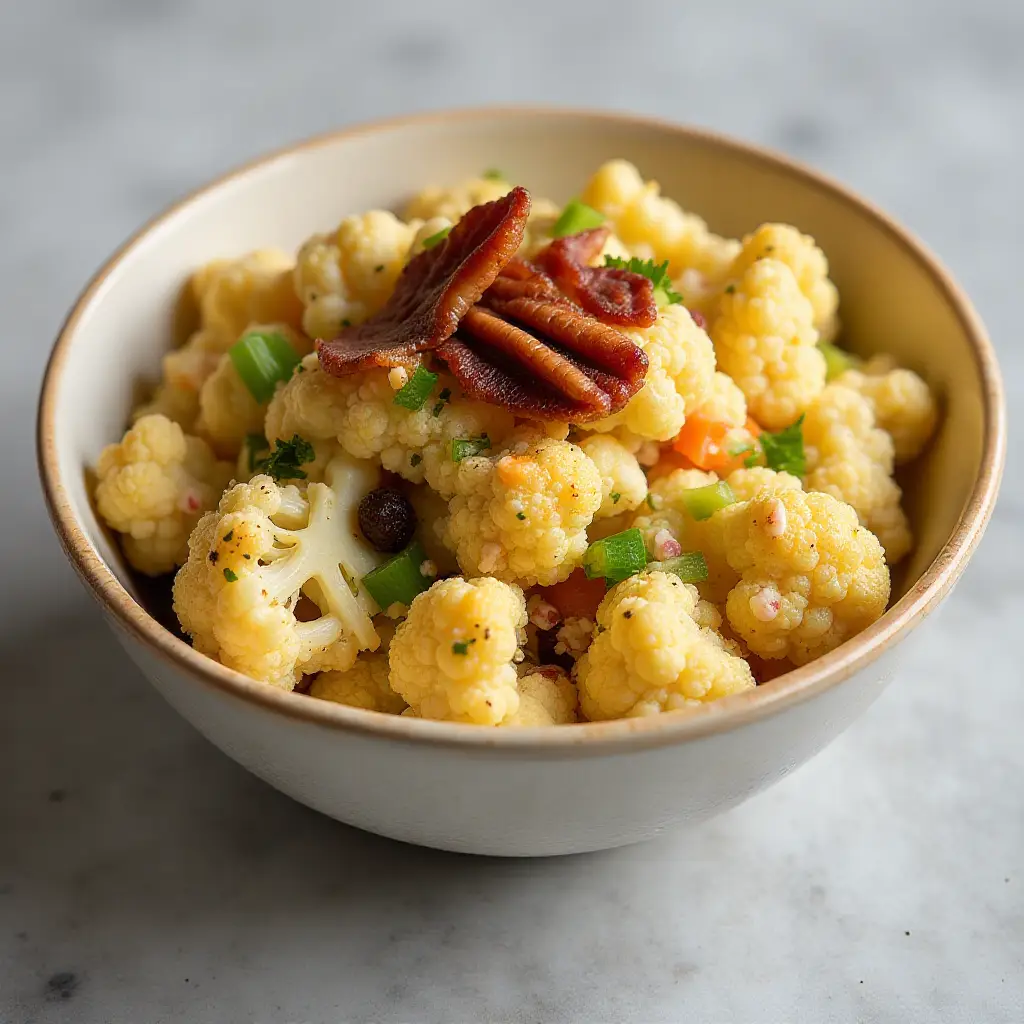 Roasted Cauliflower Salad
