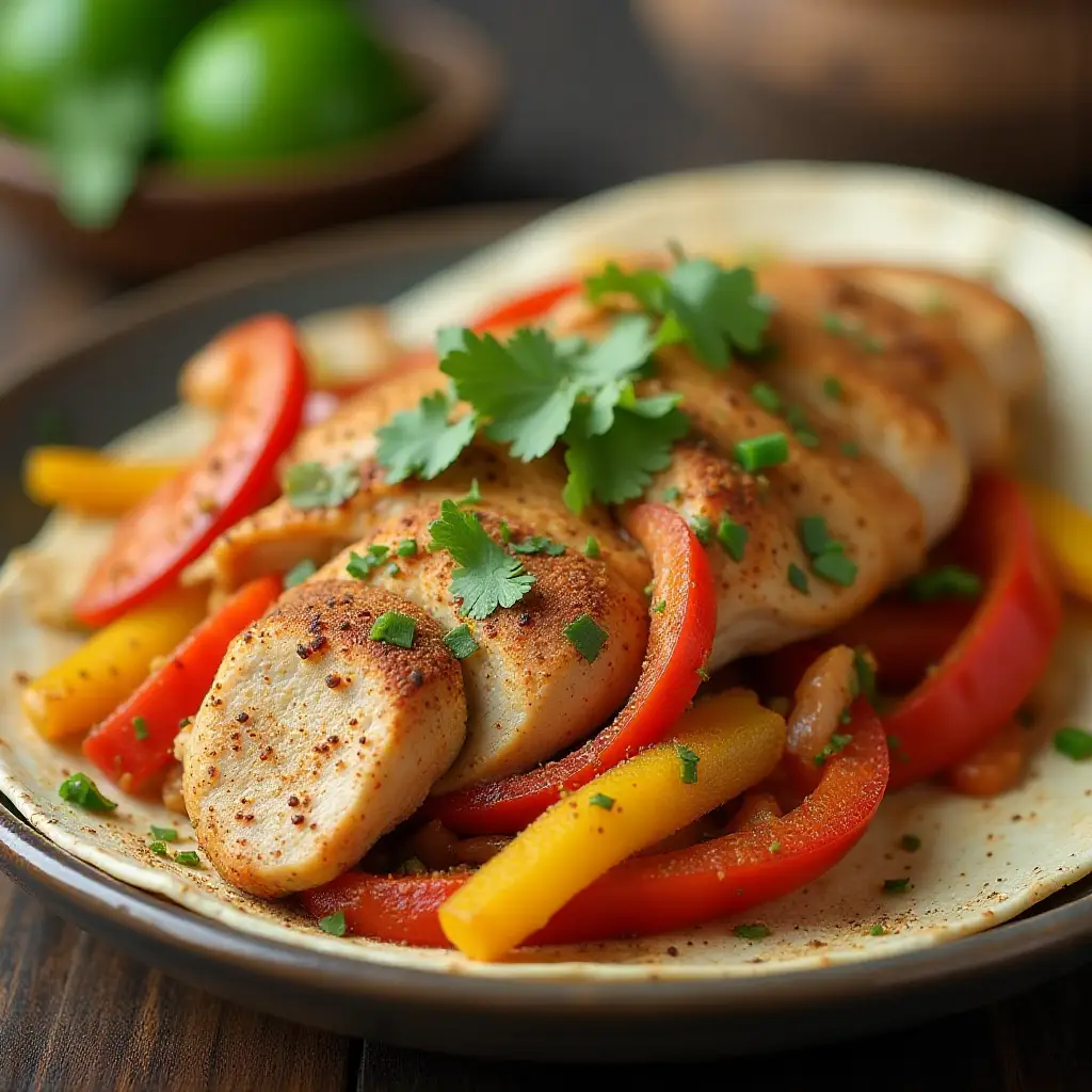 Air Fryer Turkey Fajitas