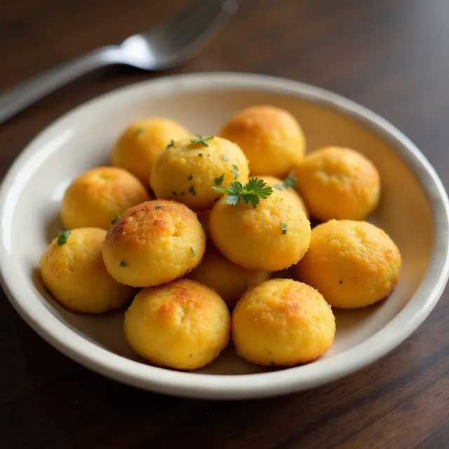 Hot Water Cornbread