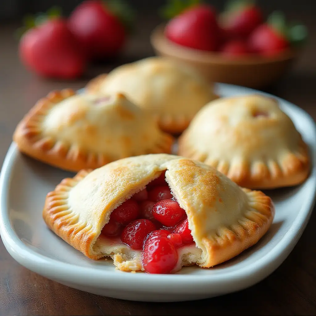 Mini Strawberry Hand Pies