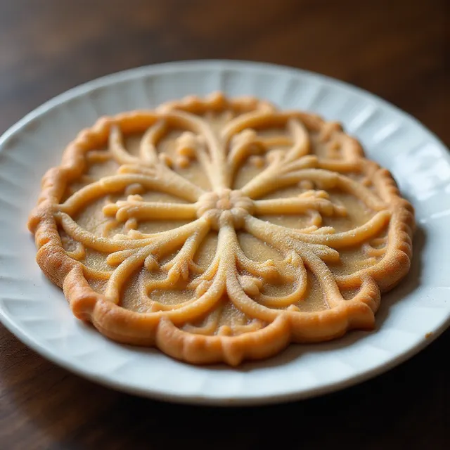 Gingerbread Pizzelle