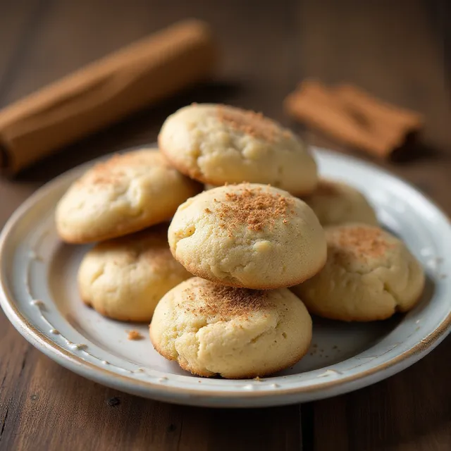 Cinnamon Sugar Butter Cookies