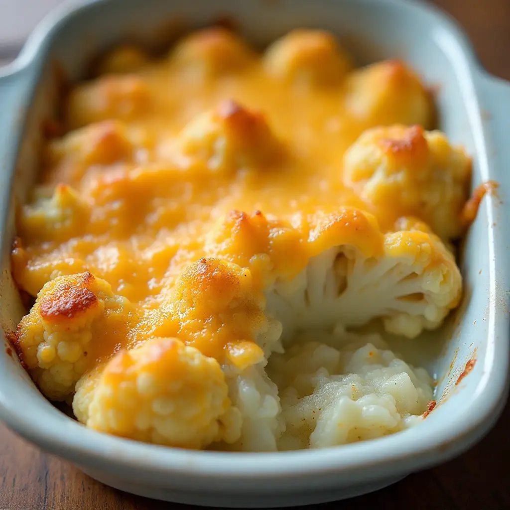 Simple Cauliflower Keto Casserole