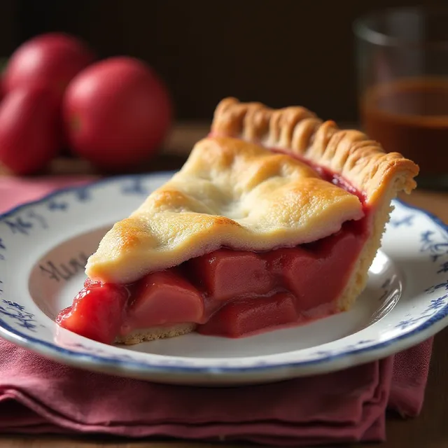 Old Fashioned Rhubarb Pie