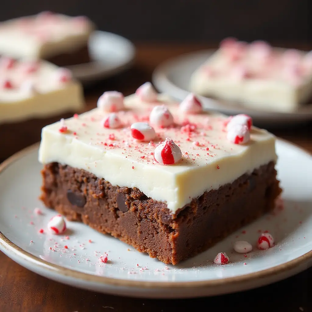 Peppermint Mocha Cookie Bars