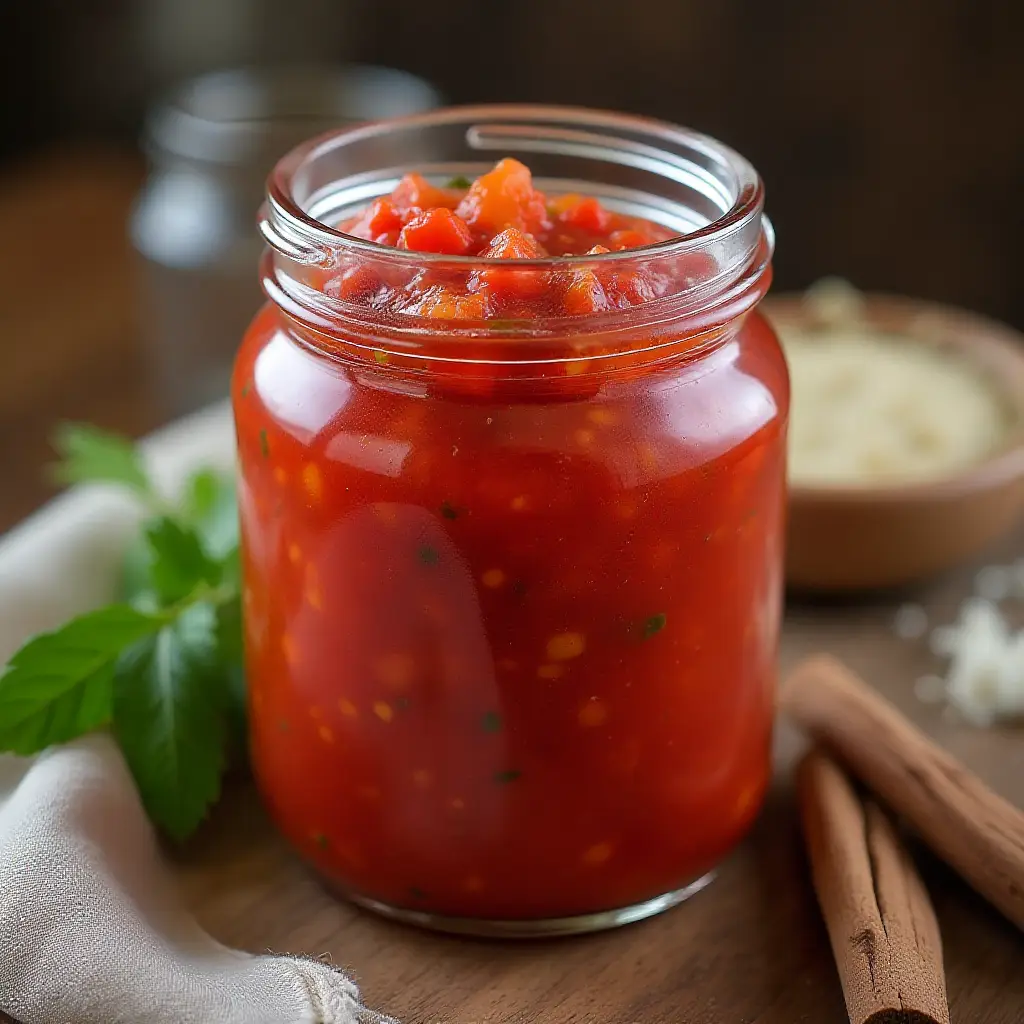 Diane's No-Cook Red Hamburger Relish