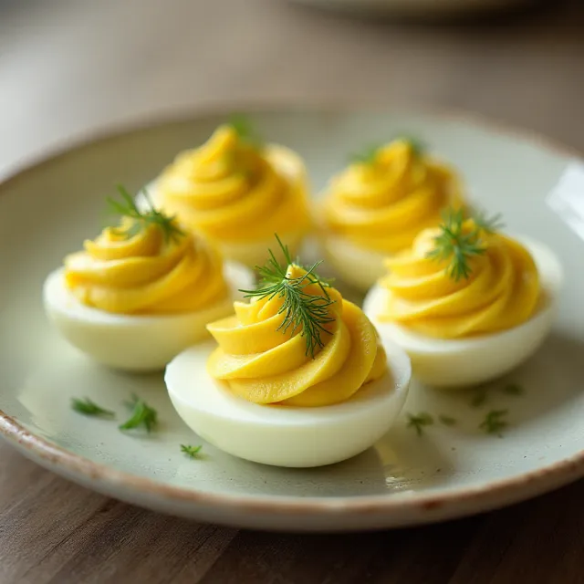 Classic Savory Deviled Eggs