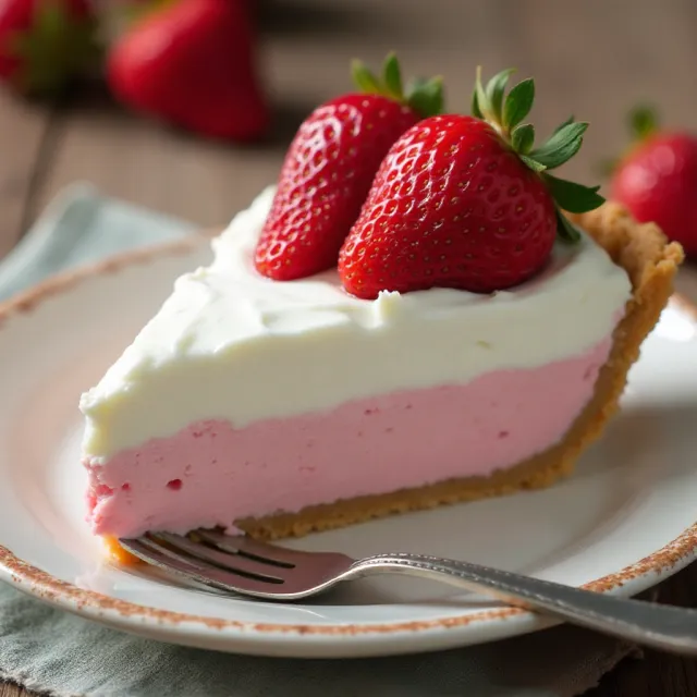 Strawberry Yogurt Pie