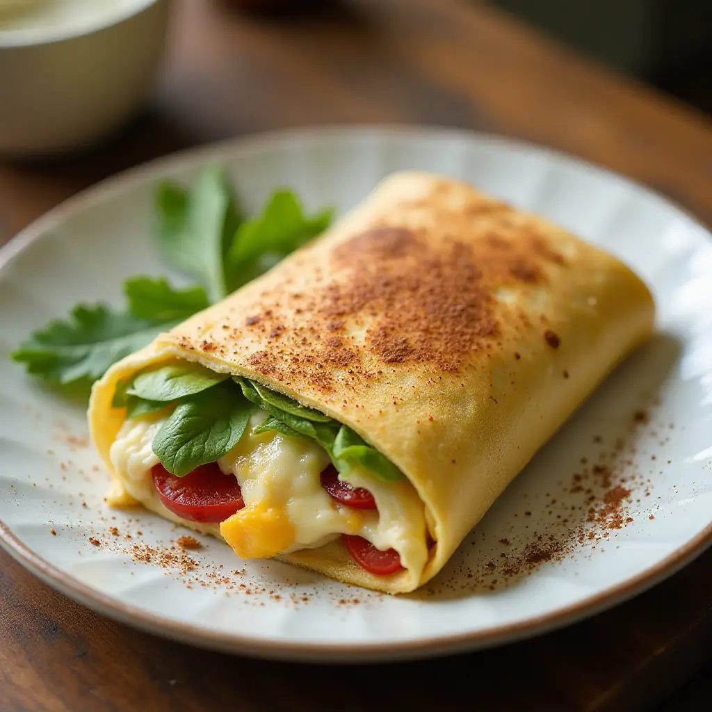 Easy Cottage Cheese Wrap