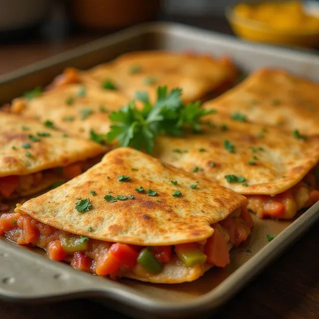 Sheet Pan Quesadillas