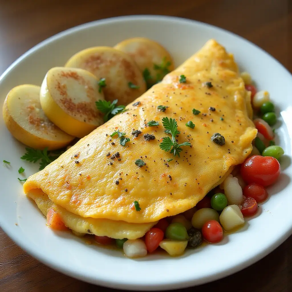 Crab Omelet