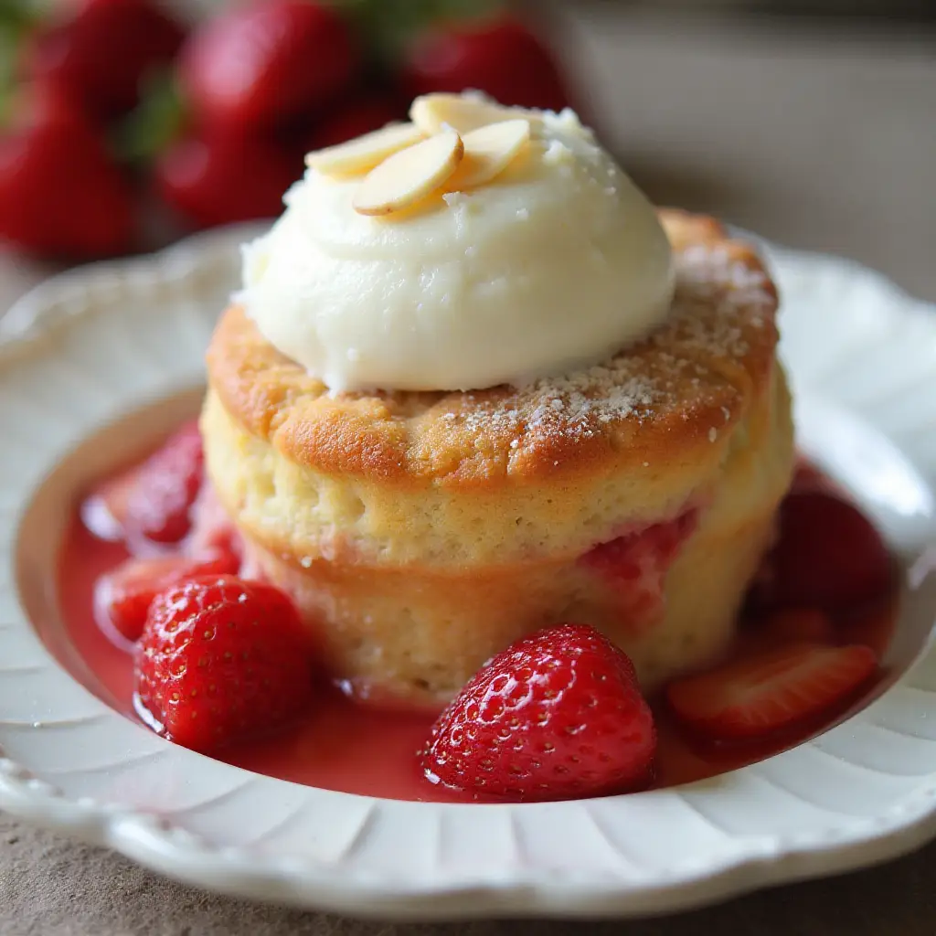 Frangipane Strawberry Shortcake