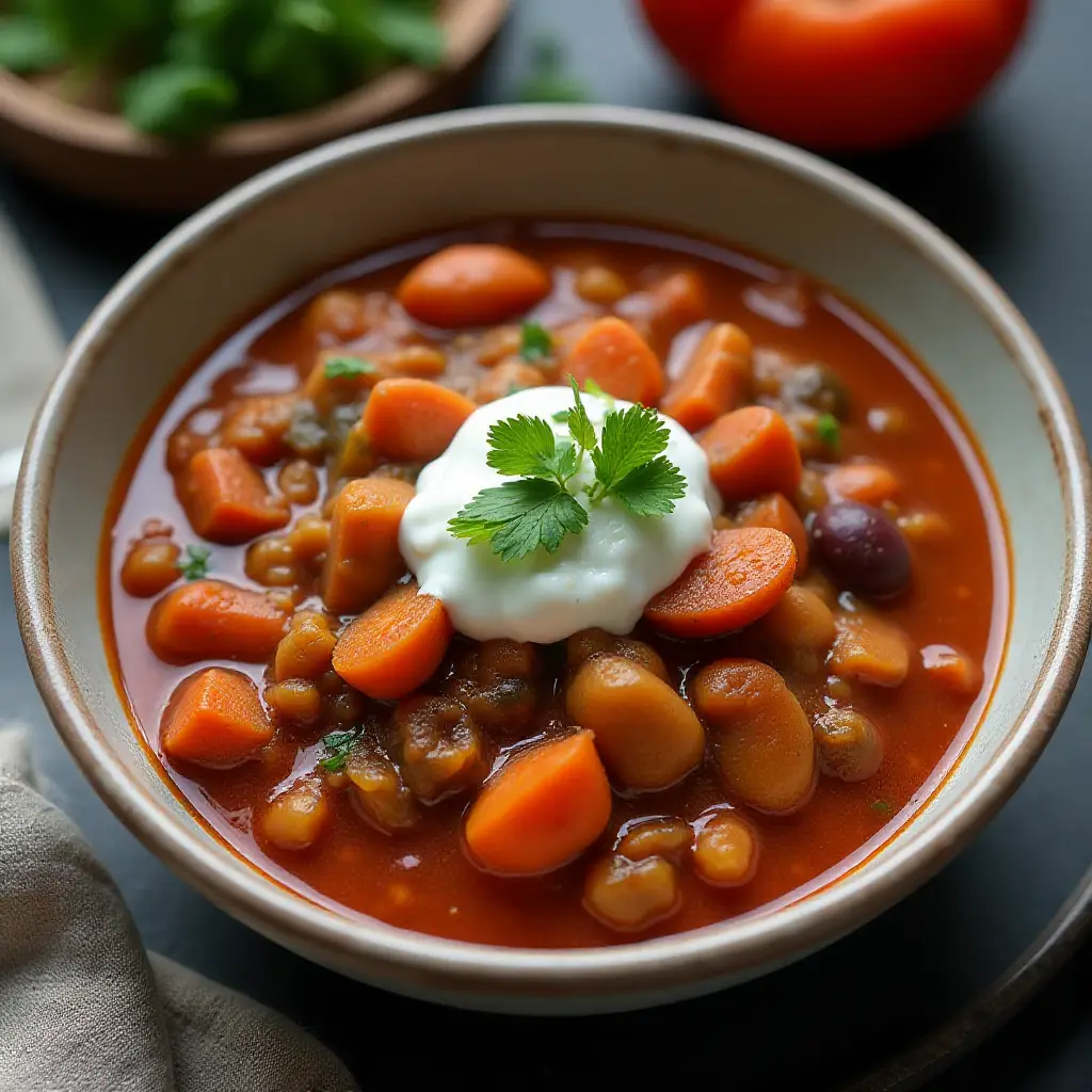 Red Lentil Chili