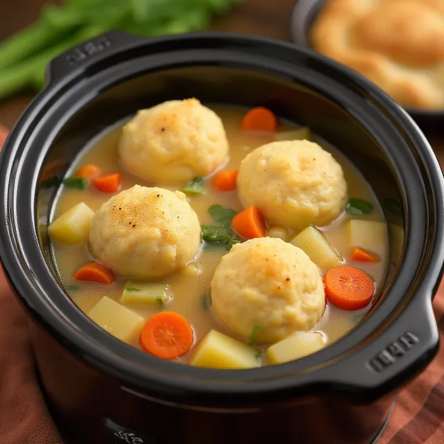 Campbell's® Slow-Cooker Chicken and Dumplings
