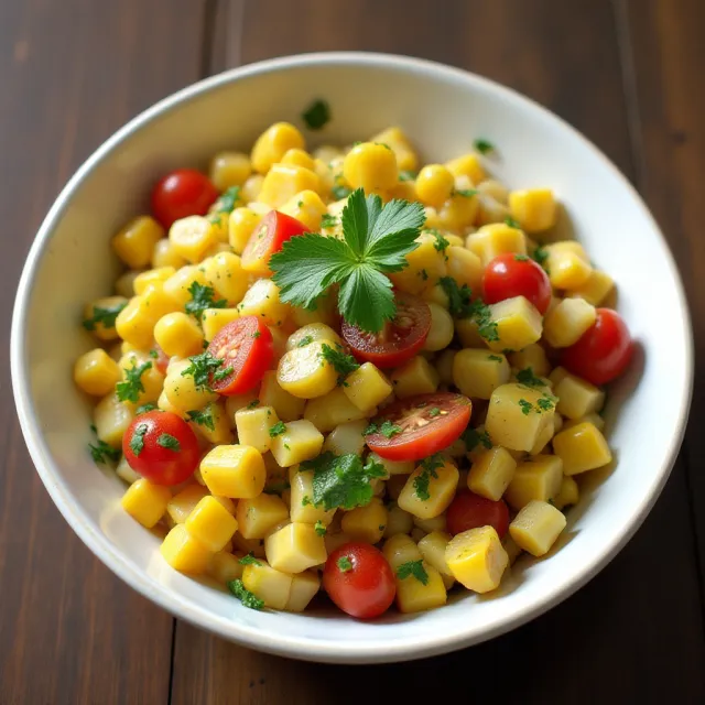 Grilled Corn Salad