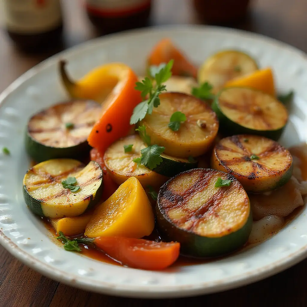 Teriyaki Grilled Vegetables