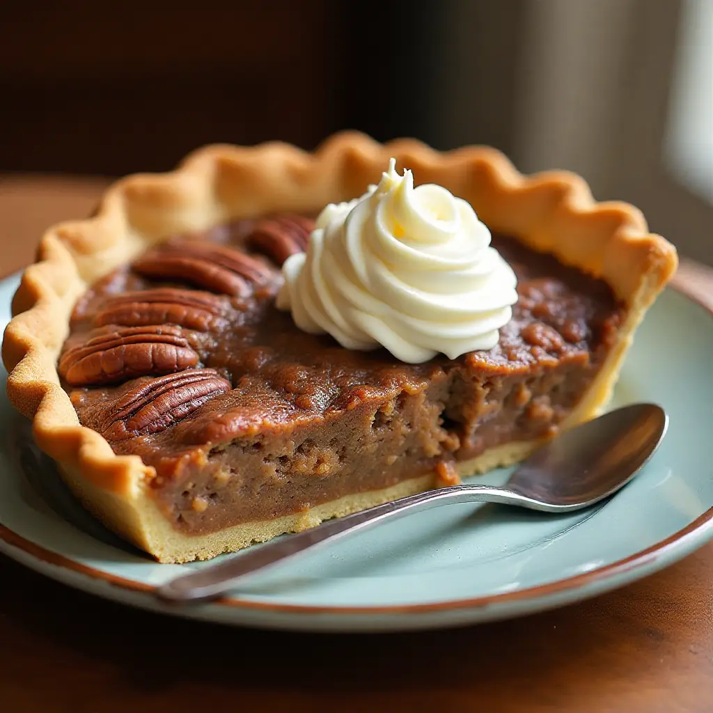 Low-Carb Pecan Pie with Almond Flour Crust