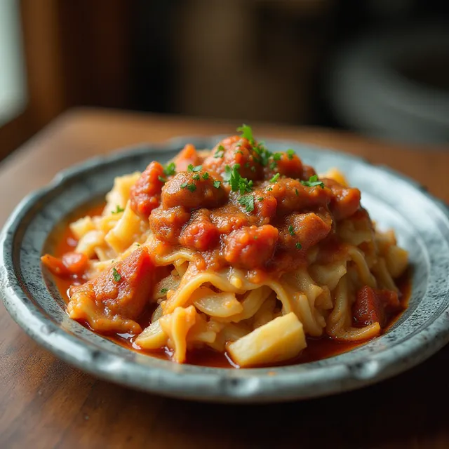 Spicy Unstuffed Cabbage