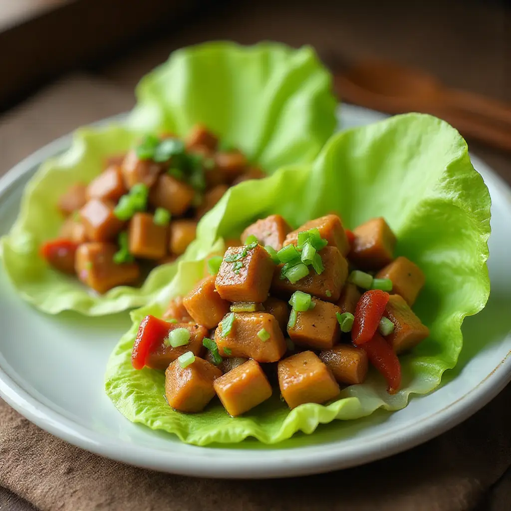Chef John's Chicken Lettuce Wraps