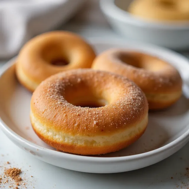 Baked Mini Doughnuts