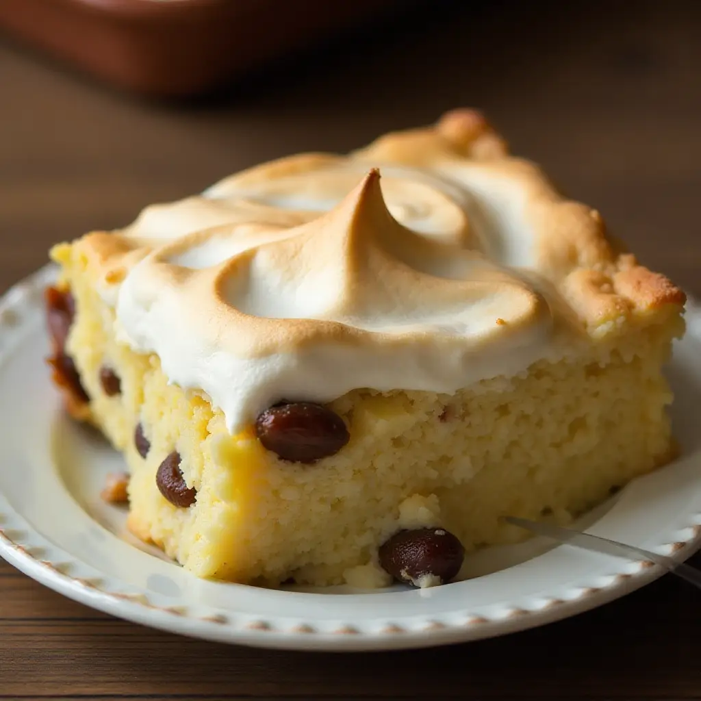 Grandma's Baked Rice Pudding with Meringue