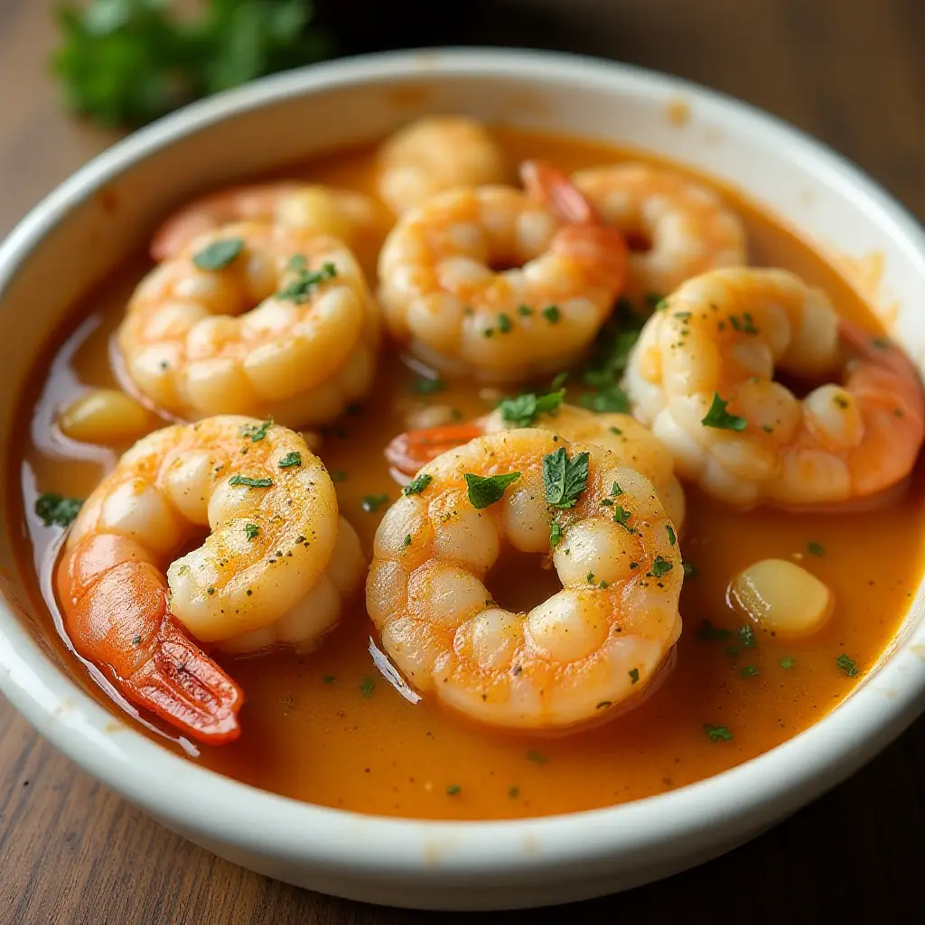 Baked Shrimp Scampi