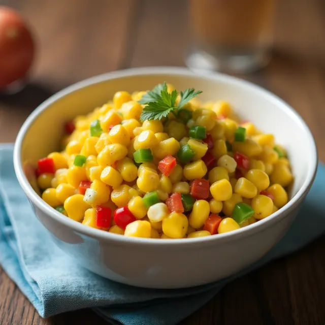 Anytime Canned Corn Salad