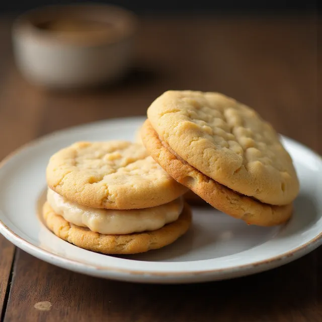 Peanut Butter Sandwich Cookies