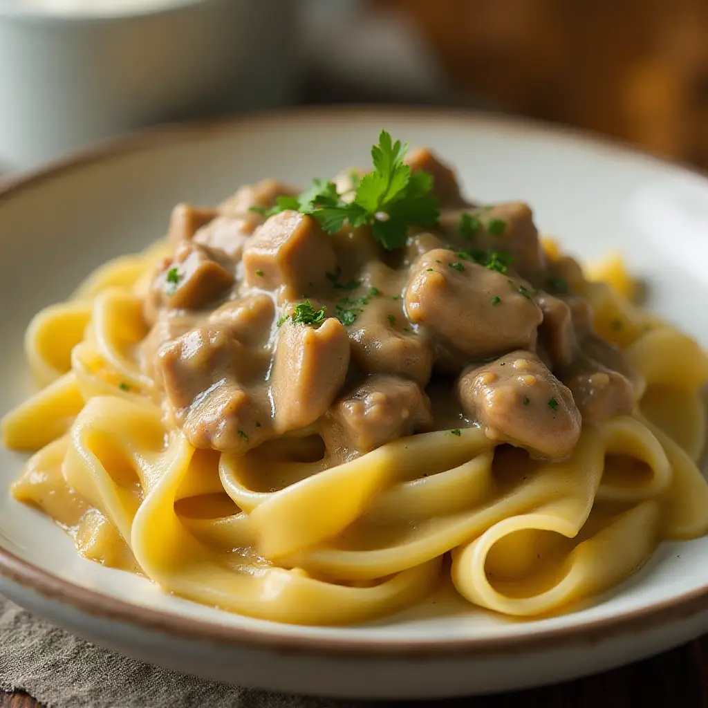 Veggie Stroganoff