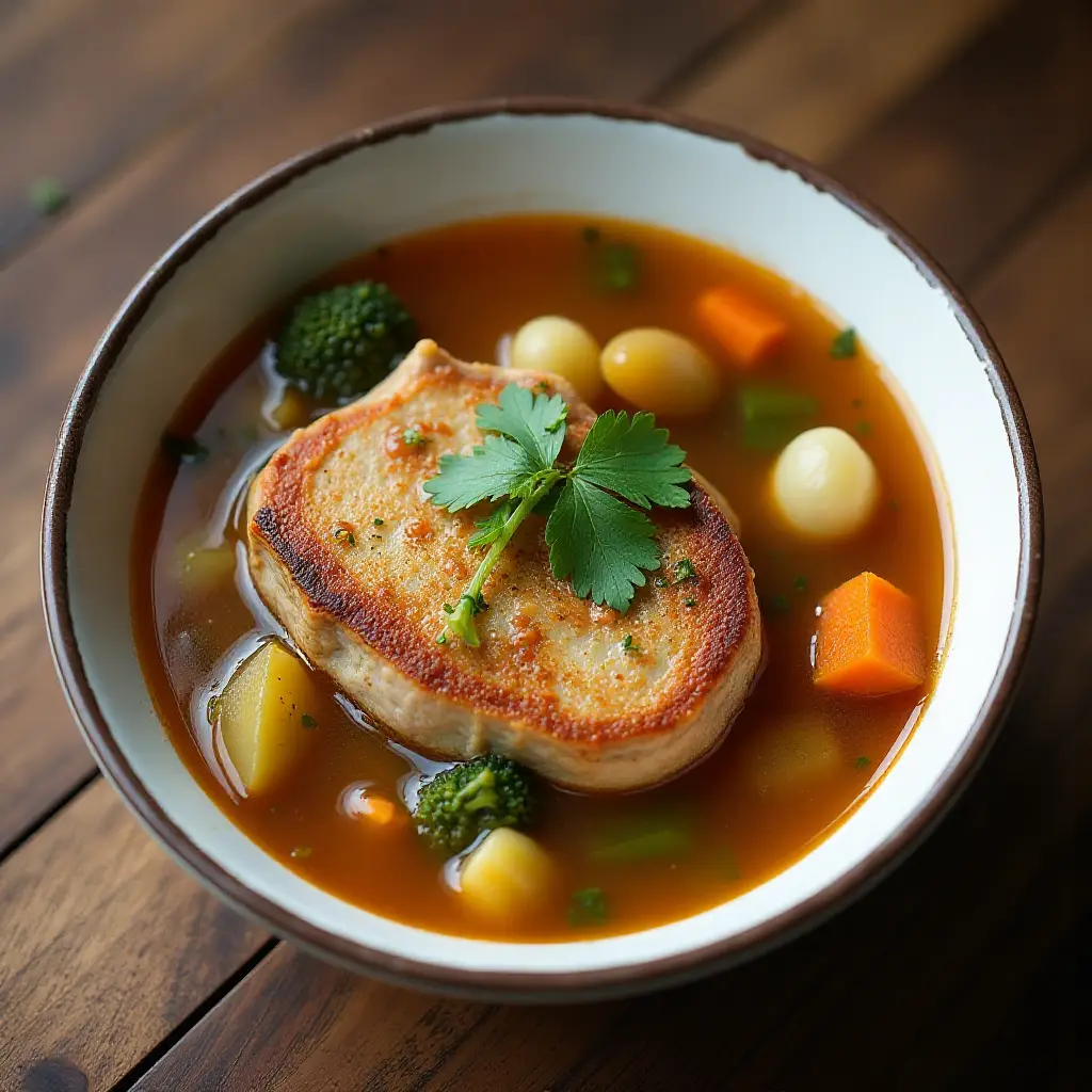 Pork Chop Soup
